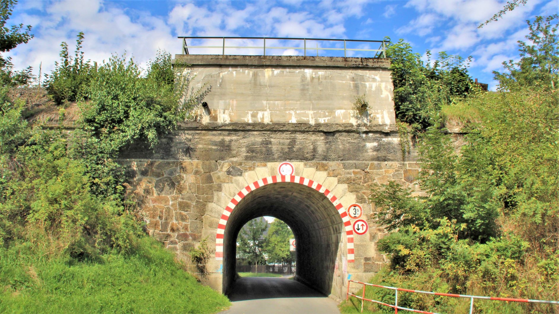 Eisenbahnbrücke am Ortsausgang von Marktredwitz